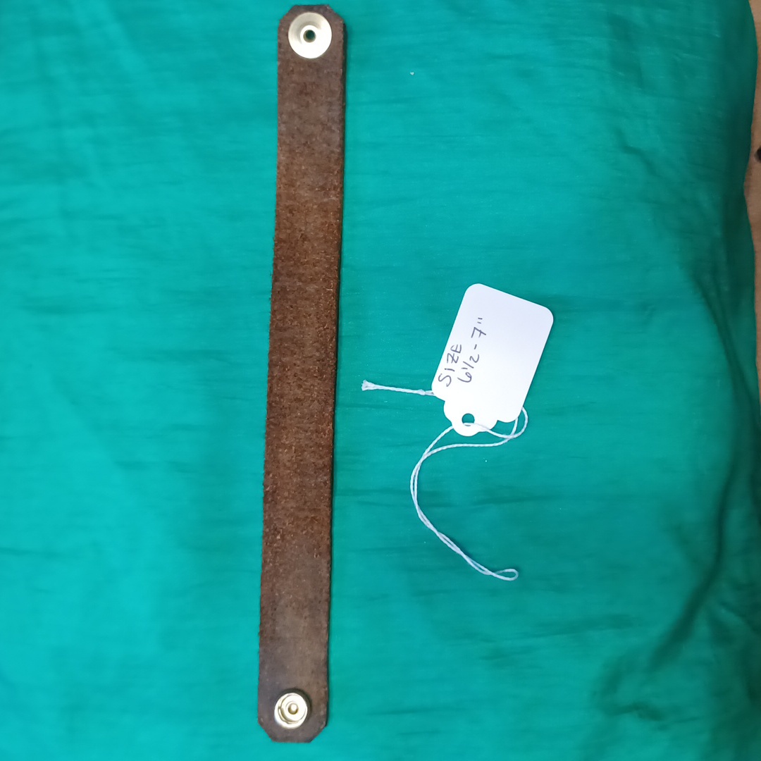 Handmade Leather Bracelet — image 2 of 2